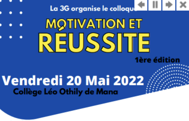 La première Matinée Motivation et Réussite au Collège Léo Othily de Mana
