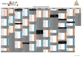 Calendrier Scolaire 2025 2026